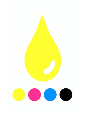 ראש דיו תואם C67 צהוב